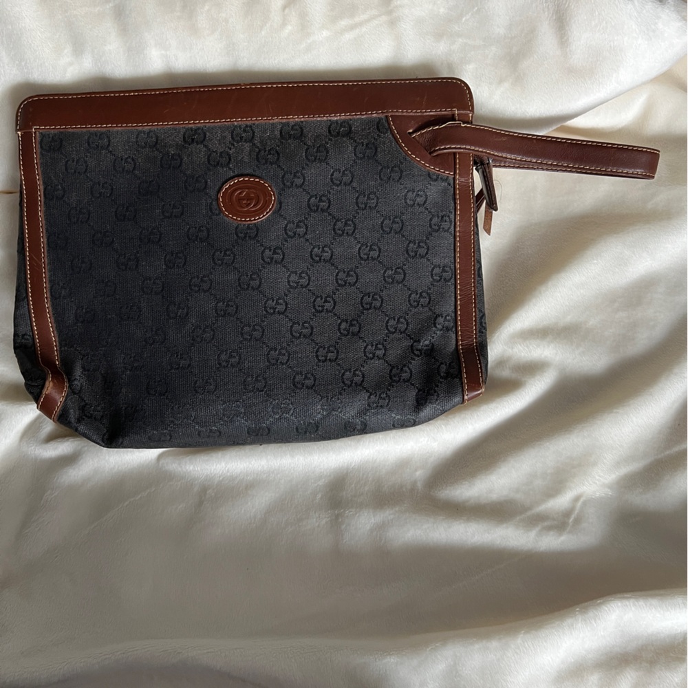 Authentic Gucci GG Clutch